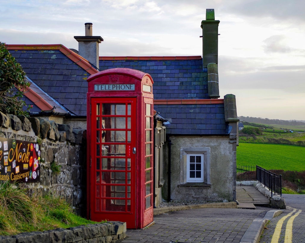 English telephone booth